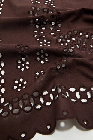 Хлопковый платок с вышивкой- Заказать в России