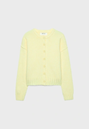 OVERSIZED KNIT CARDIGAN- Заказать в России