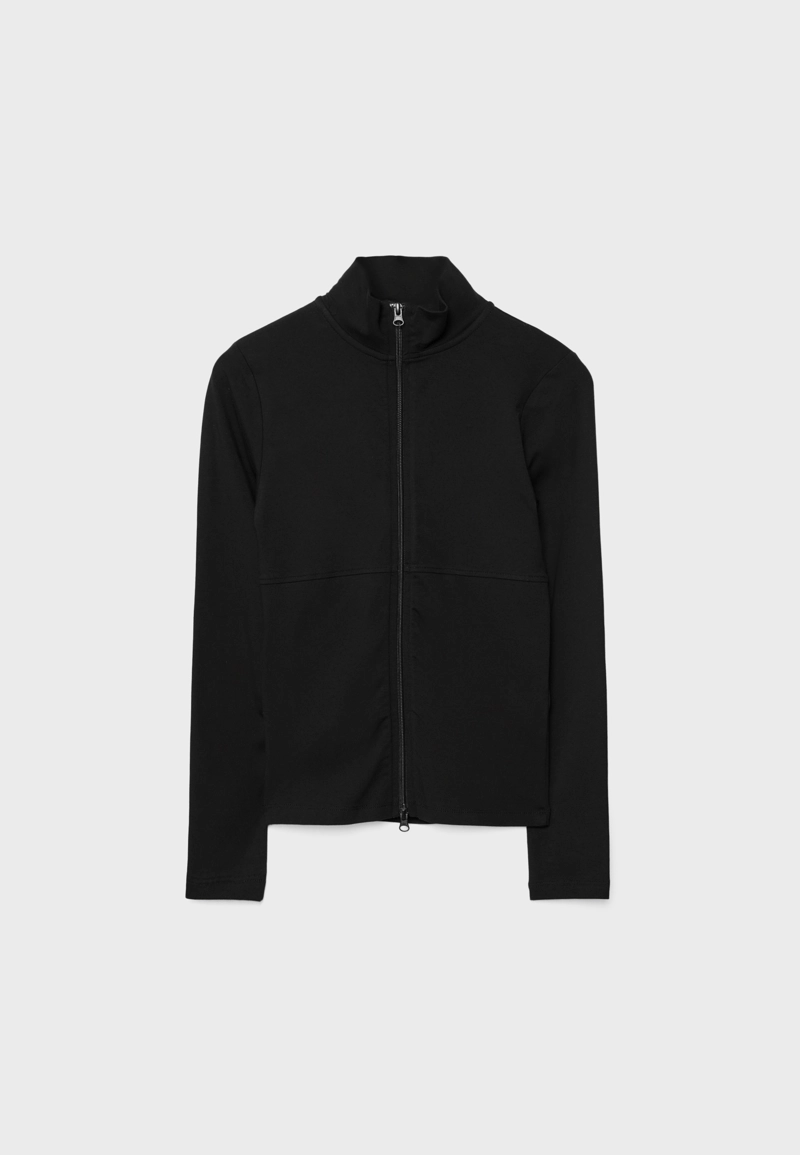 Футболка на двойной молнии