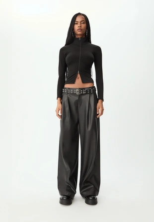 Футболка на двойной молнии- Заказать в России