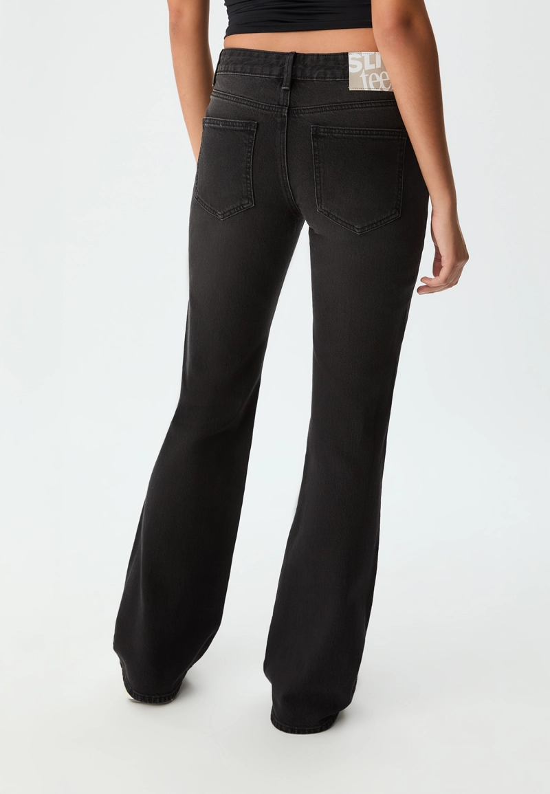 Джинсы bootcut с низкой посадкой