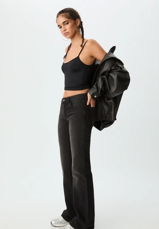 Джинсы BOOTCUT с низкой посадкой- Заказать в России