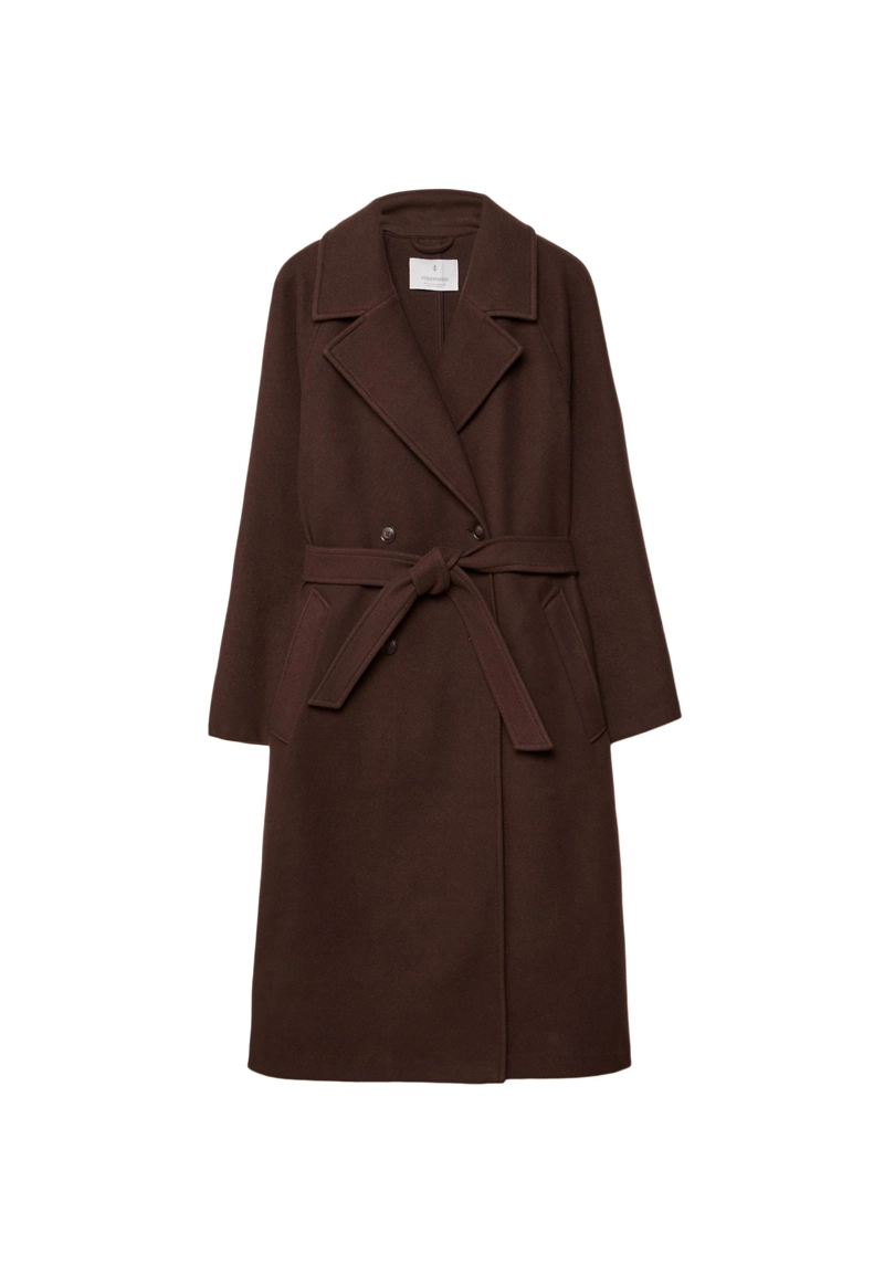 Тренч из мягкой ткани