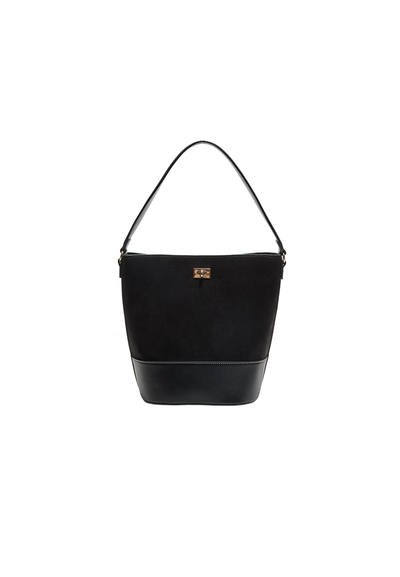 Комбинированная сумка-корзина