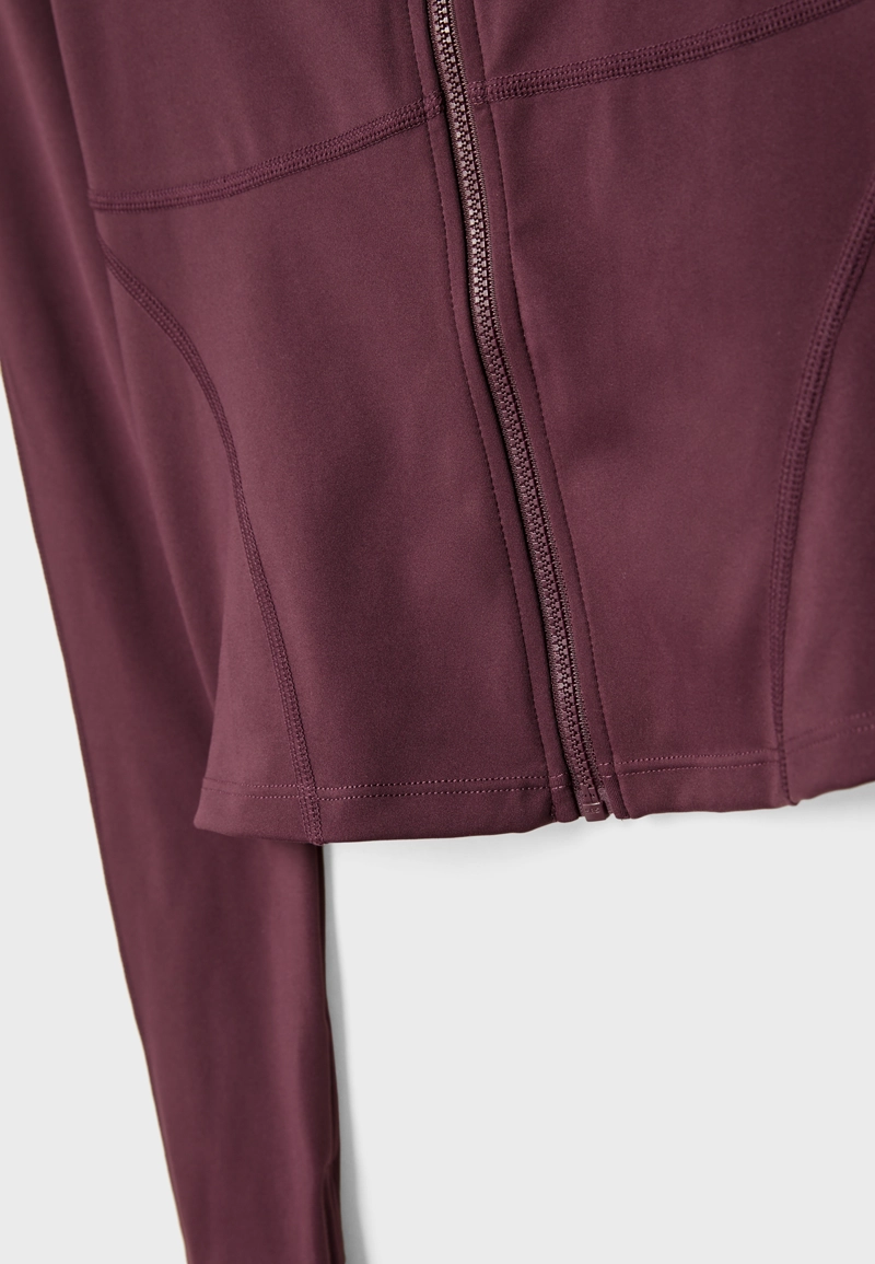 Облегающая куртка на молнии