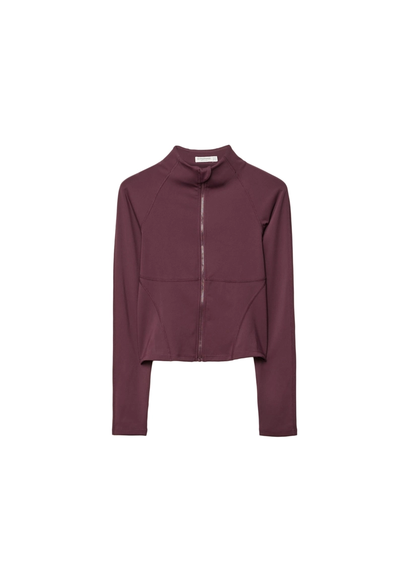 Облегающая куртка на молнии