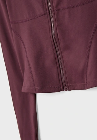 Облегающая куртка на молнии- Заказать в России