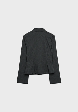 Рубашка с оборками в полоску- Заказать в России