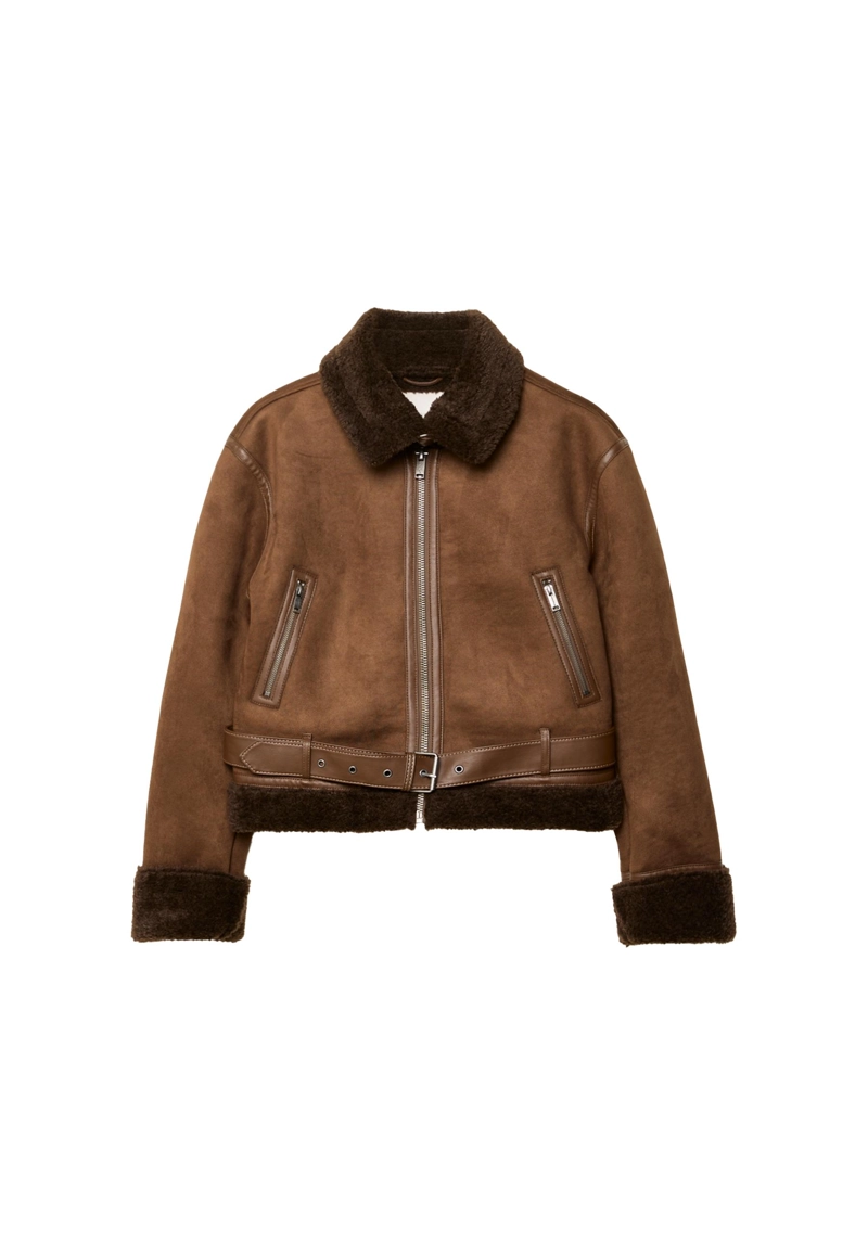 Укороченная двусторонняя куртка