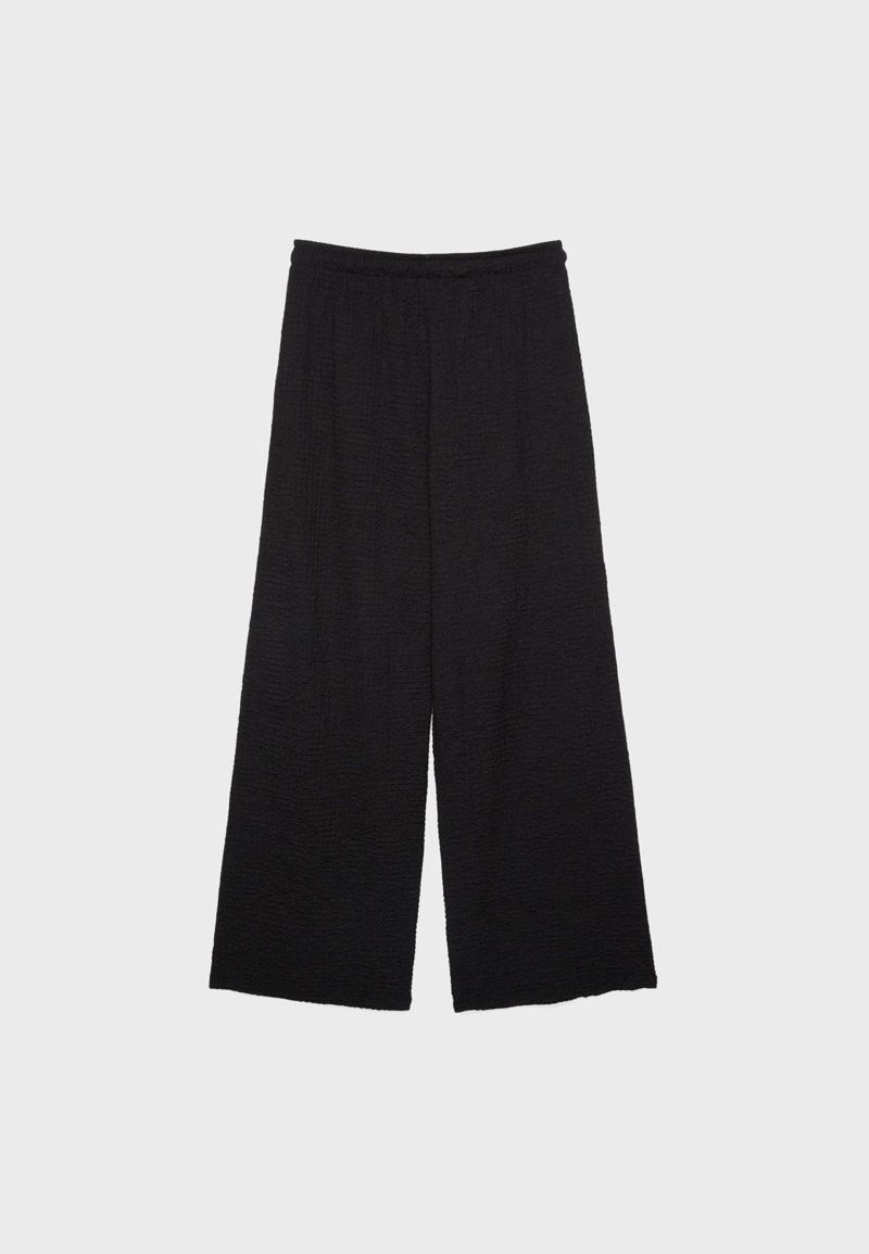 Длинные струящиеся брюки с текстурой