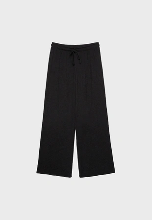 Длинные струящиеся брюки с текстурой- Заказать в России