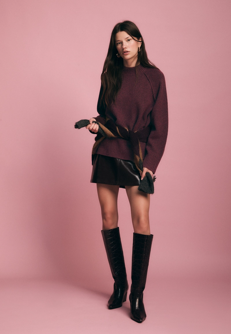 Базовый вязаный свитер