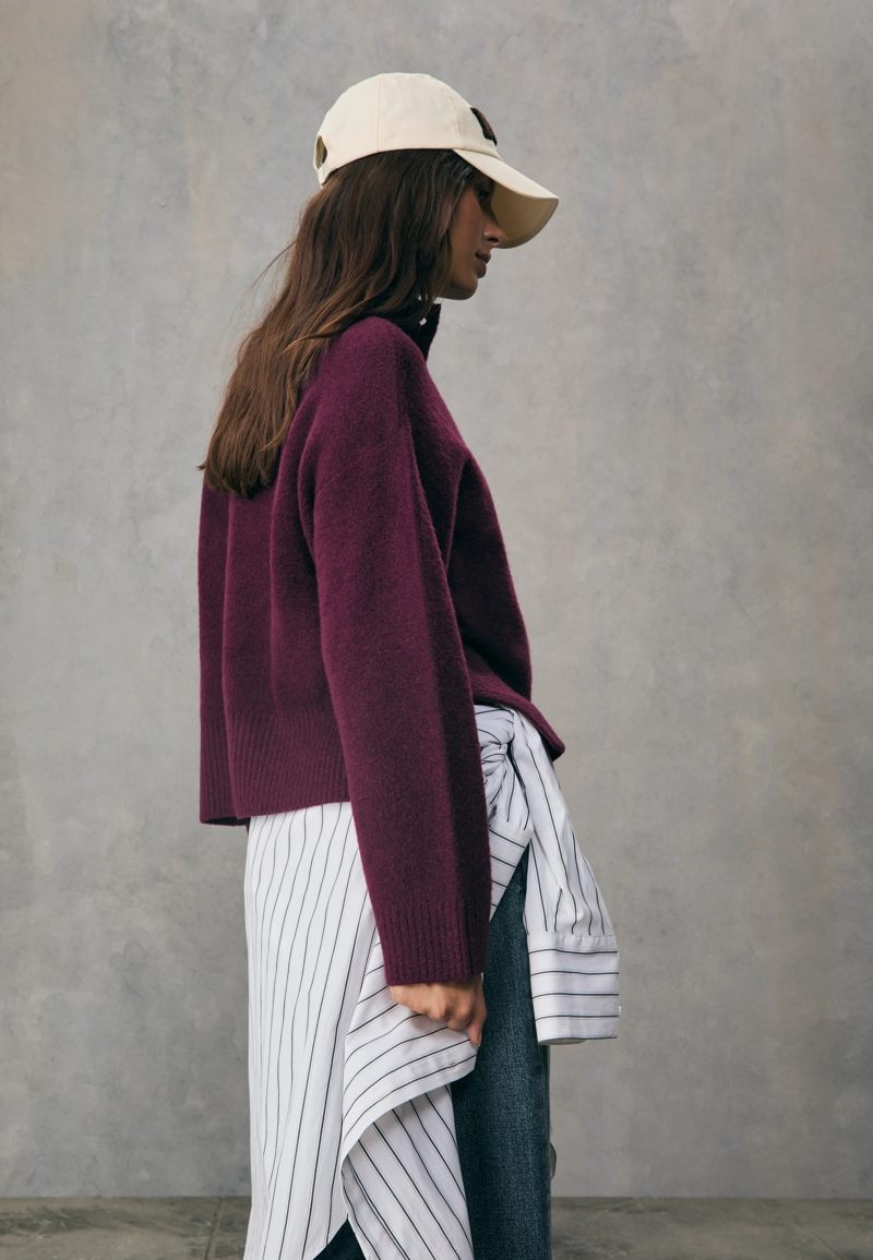 Вязаный джемпер с пуговицами