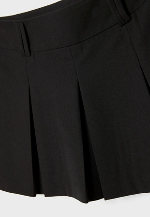 Мини-юбка-шорты в складку- Заказать в России