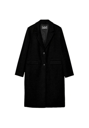 Длинное прямое пальто- Заказать в России