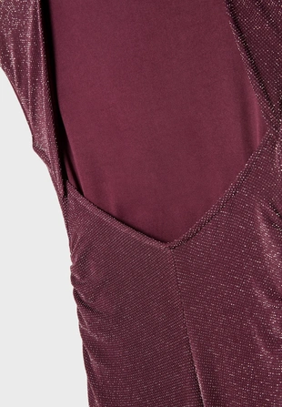 Платье миди с открытой спиной- Заказать в России