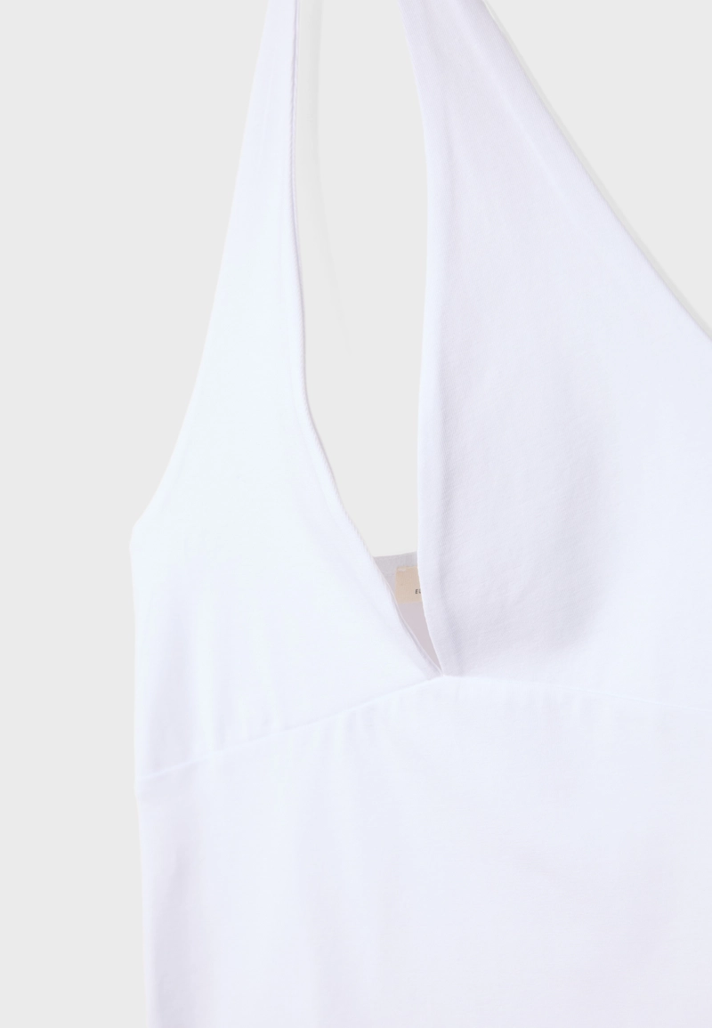 Топ халтер с V-образным вырезом