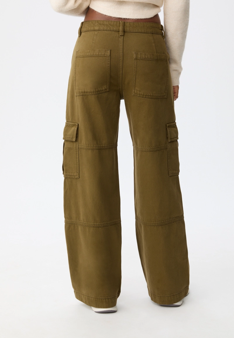 Прямые брюки карго