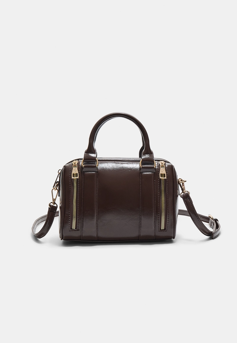 Сумка из искусственной кожи на молнии