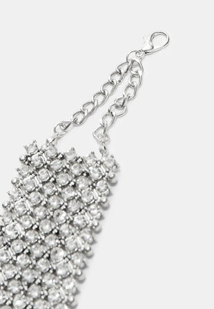 Колье-чокер с блестящей отделкой- Заказать в России