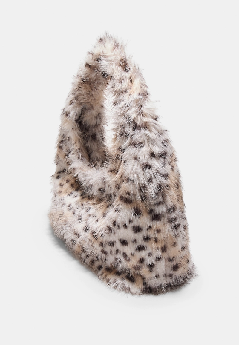 Сумка на плечо из искусственного меха