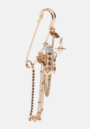 Купить Stradivarius Брошь-цепочка с подвесками