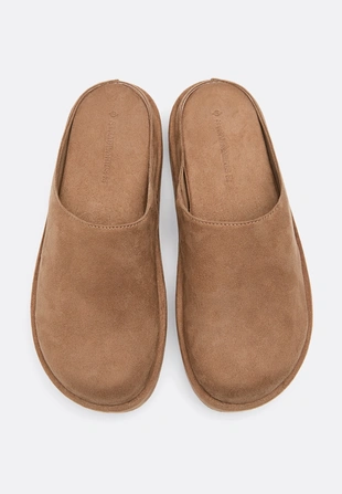 Сабо на платформе из искусственной кожи- Заказать в России