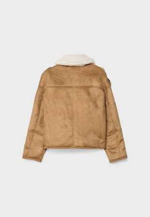 Комбинированная куртка двусторонней отделки- Заказать в России