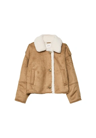 Комбинированная куртка двусторонней отделки- Заказать в России