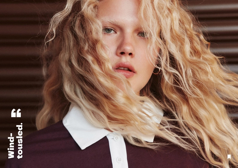 Толстовка-поло с принтом