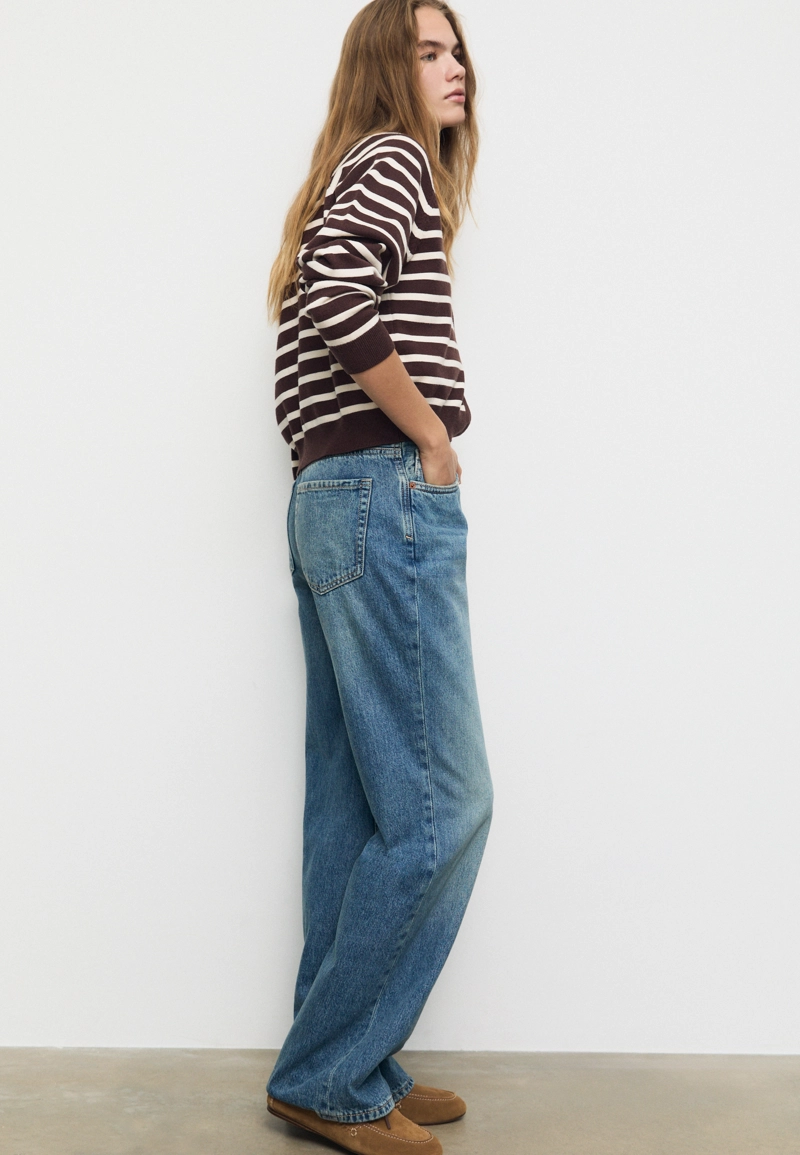 Джинсы прямого кроя