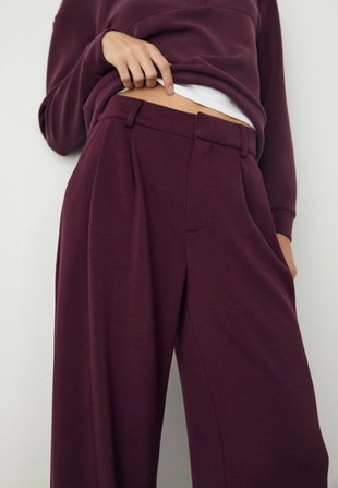 Брюки классические из мягкой ткани- Заказать в России