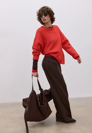 Базовый мягкий джемпер- Заказать в России