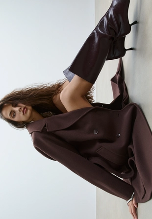 Тренч из мягкой ткани- Заказать в России