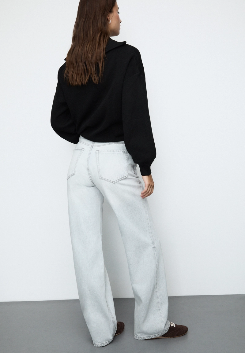 Джинсы прямого кроя