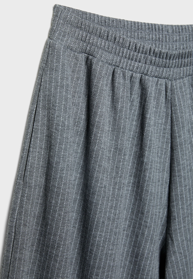 Джоггеры-баллоны в полоску