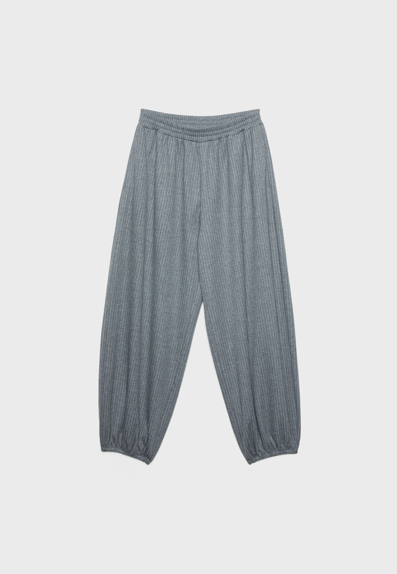 Джоггеры-баллоны в полоску