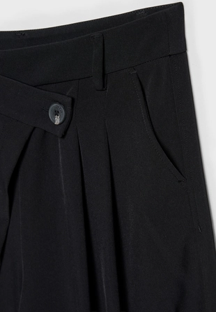 Классические брюки с запахивающейся талией- Заказать в России