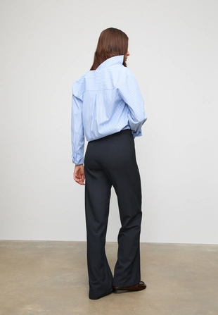 Классические брюки свободного кроя- Заказать в России