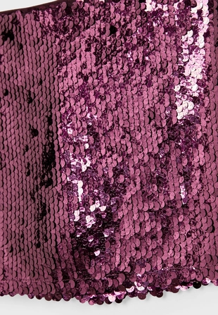 Мини-юбка с пайетками- Заказать в России