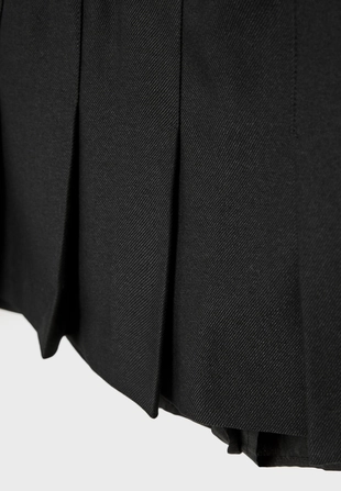 Мини-юбка-шорты со складками- Заказать в России