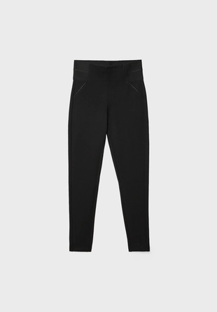 Леггинсы с комбинированным поясом- Заказать в России