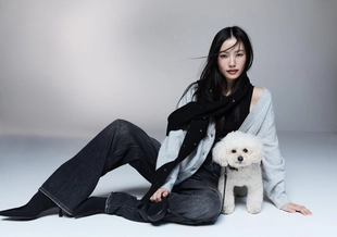 Трикотажный жакет с двойным воротником- Заказать в России