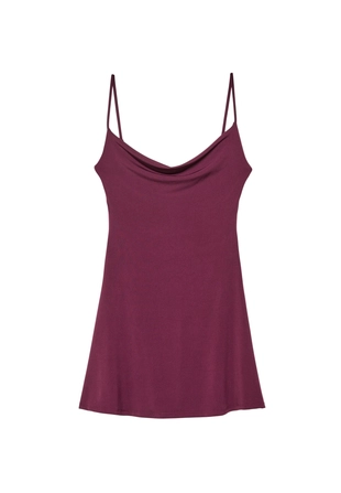 Короткое платье с плавным вырезом- Заказать в России