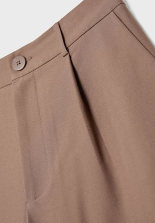 Прямые брюки под льняную ткань- Заказать в России