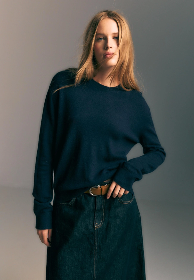 Джемпер из очень мягкой шерсти