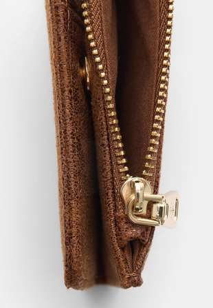 Кошелек-карточница из искусственной замши- Заказать в России