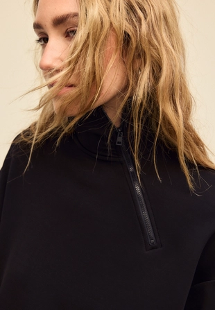 Толстовка с боковой молнией, мягкая на ощупь- Заказать в России