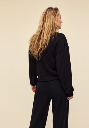 Толстовка с боковой молнией, мягкая на ощупь- Заказать в России