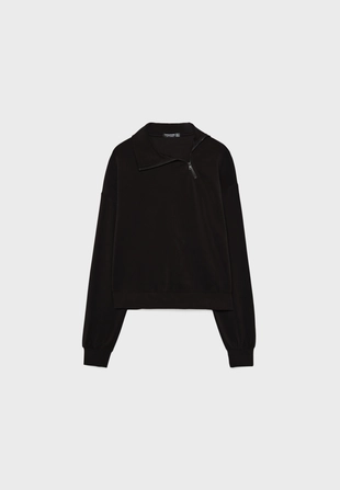 Толстовка с боковой молнией, мягкая на ощупь- Заказать в России